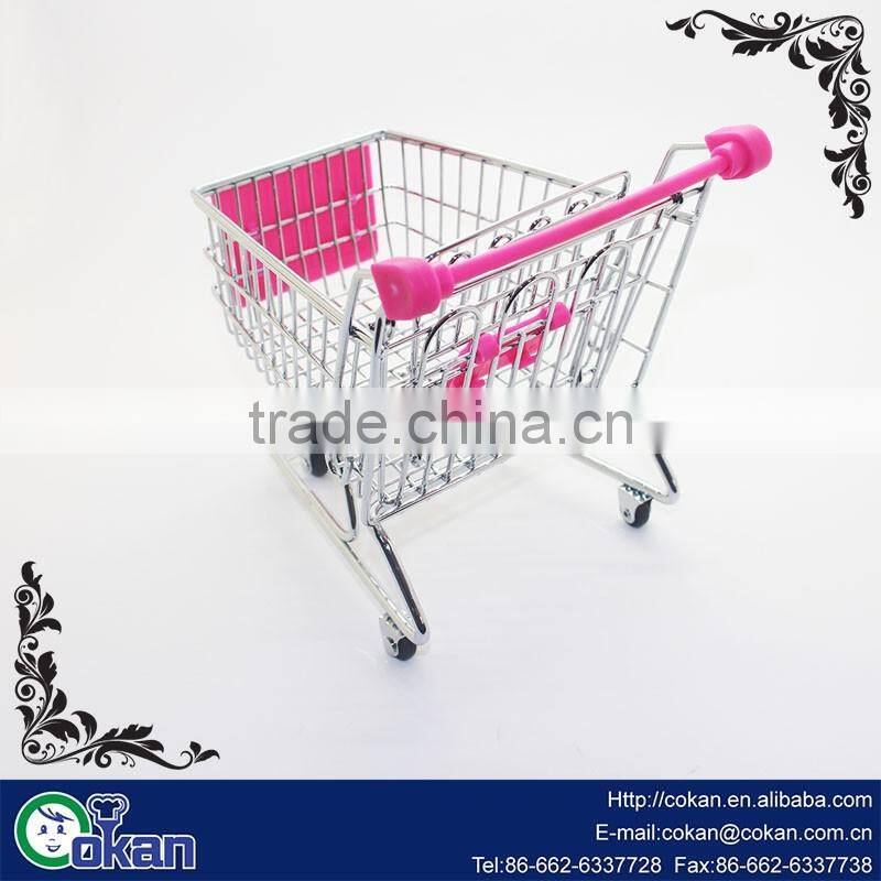 New arrival Food basket/ Keranjang Barang / Storage Holders Shopping Trolley Shape CK-KT613
