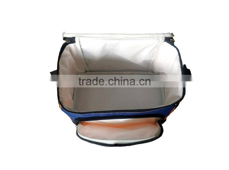 Eco-friendly home adults and children fresh food insulated lunch cooler bag zero degrees inner cool