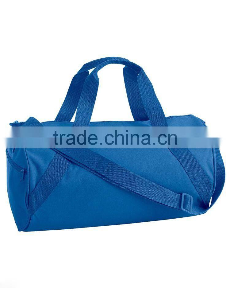 Liberty Bag NEW ECO recycled small duffle gym workout sports Tote bags with side zipper pockets and adjustable shoulder straps