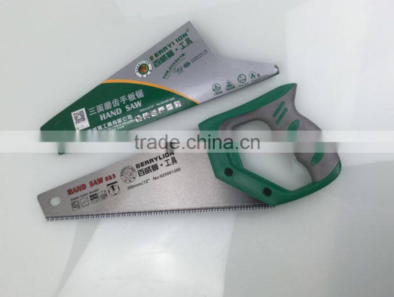 Berrylion Hand Saw with 3Blades 300-550mm 3 blades Hand Saw