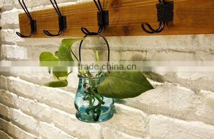 Multicolour Glass Candle Holder Fashion Mousse Small Vase Ball Custom Wholesale Wedding Decoration Candlestick