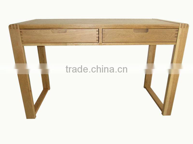 wood console table