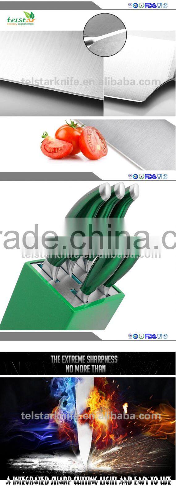 Manufacturers selling 6 sets multi-function stainless steel kitchen knife