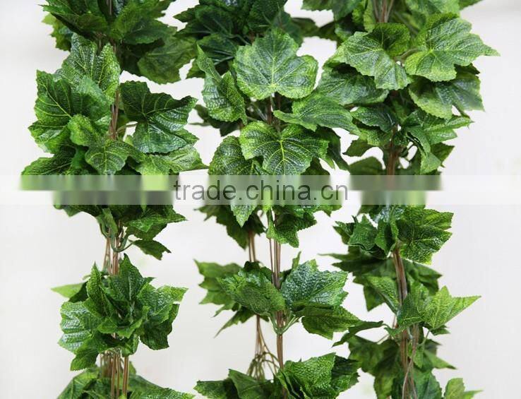 artificial grape leaves vine for decoration use