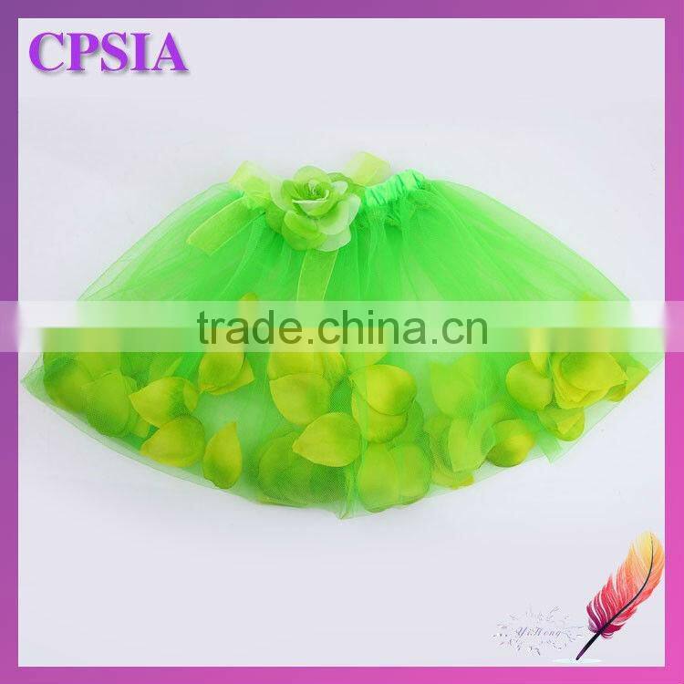 hot girls in short skirt baby girls flower petal tutu skirts black tulle tutu12 colors
