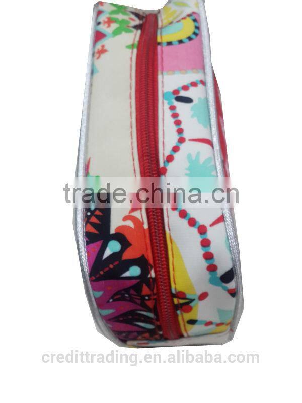 2014 Brand Name Original Design Women Canvas Cosmetic BagHanging bag