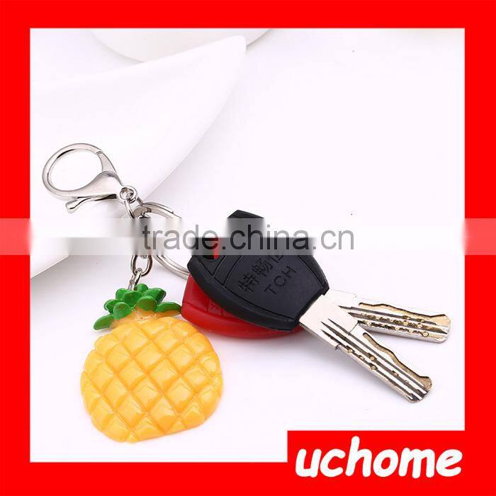 UCHOME Popular Colorful Fruit Chain Key Ring Chain