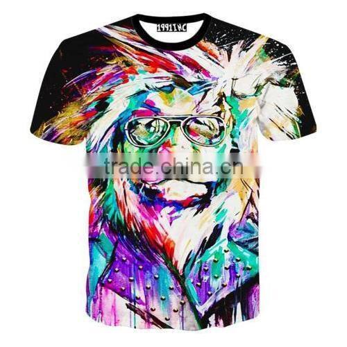 2017 custom made unisex design t-shirts clothing wholesale