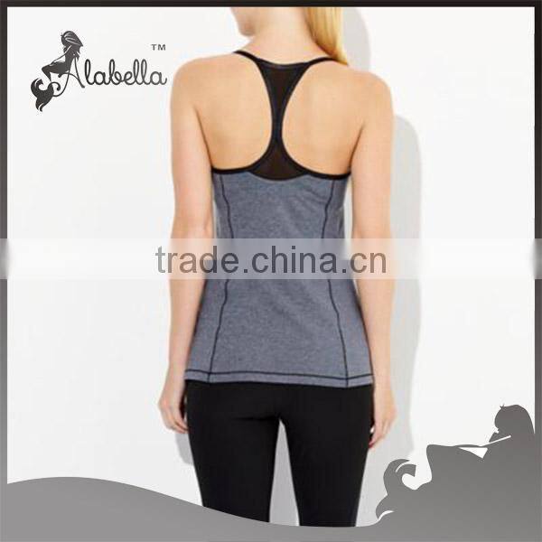 Sliver back to the mat bra tank girls sleeveless vest