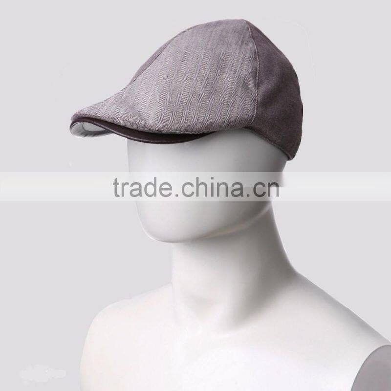 High Quality Custom beautiful lady's Peaked Cap