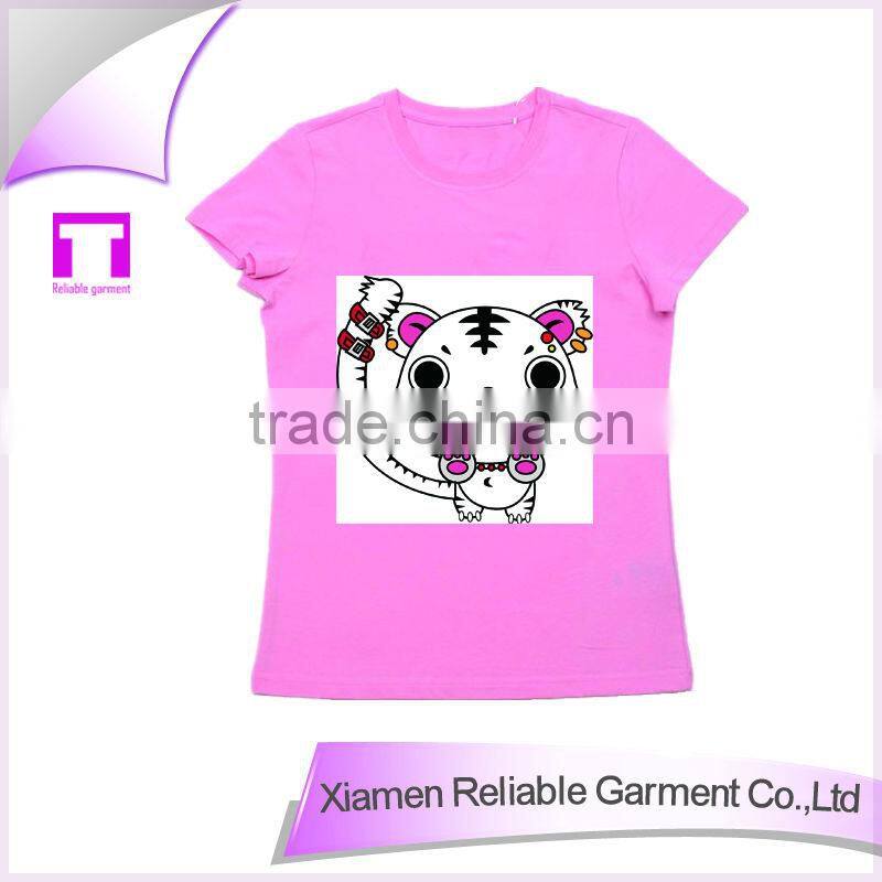 2016 fashion high quality cotton tshirts for children