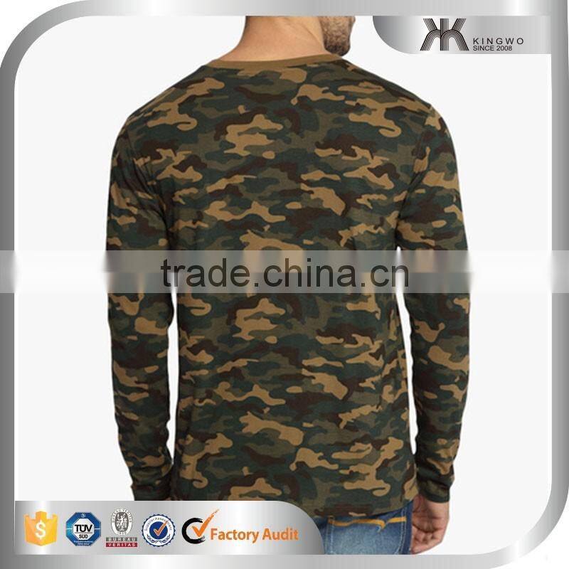 Man Wholesale Camo T shirts Cargo Printed Shirts Apparel Men's Clothing