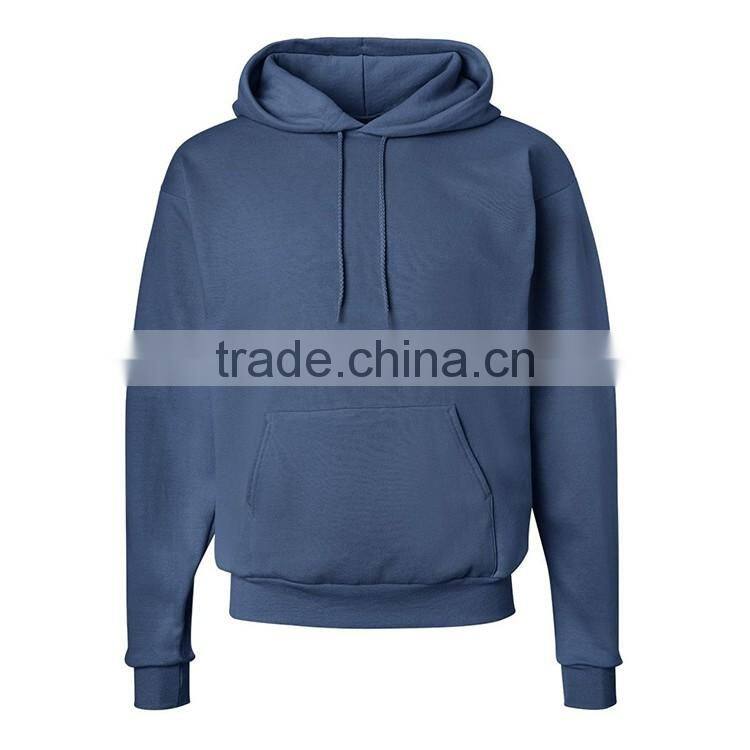 High Quality 65% Polyester 35% Cotton Mens Cheap Blank Pullover Hoodie Sweatshirt