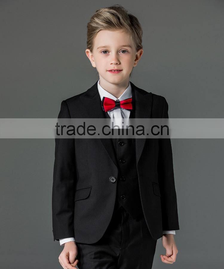 ELPA designer 3 piece kids wedding suits red wholesale kids suits for boys