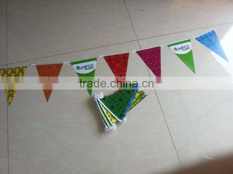 party paper bunting flag