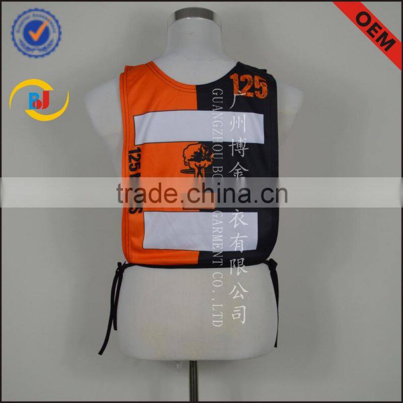 sportwear lady tank top customized made with customer design