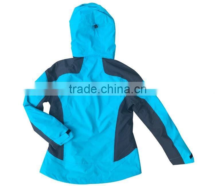 Women's waterproof and windproof fleece 3 in 1 jacket outdoor