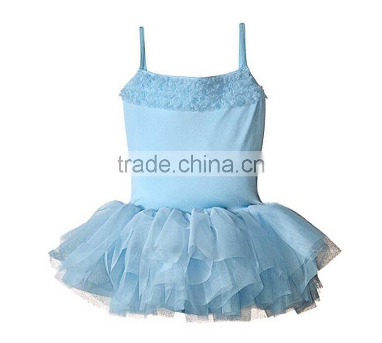 Highly ruffled fluffy tutu skirt ballet perfoemance dance tutu for girls