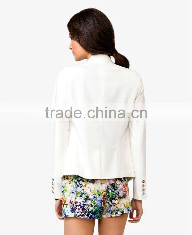 Corporate Open-Front Blazer