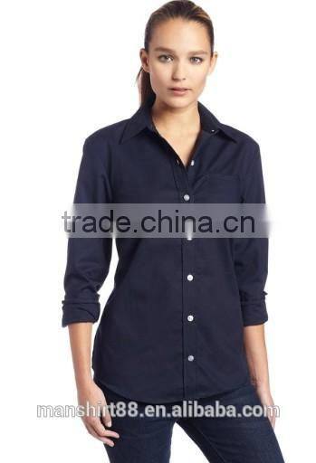 2016 women's long sleeve work shirt