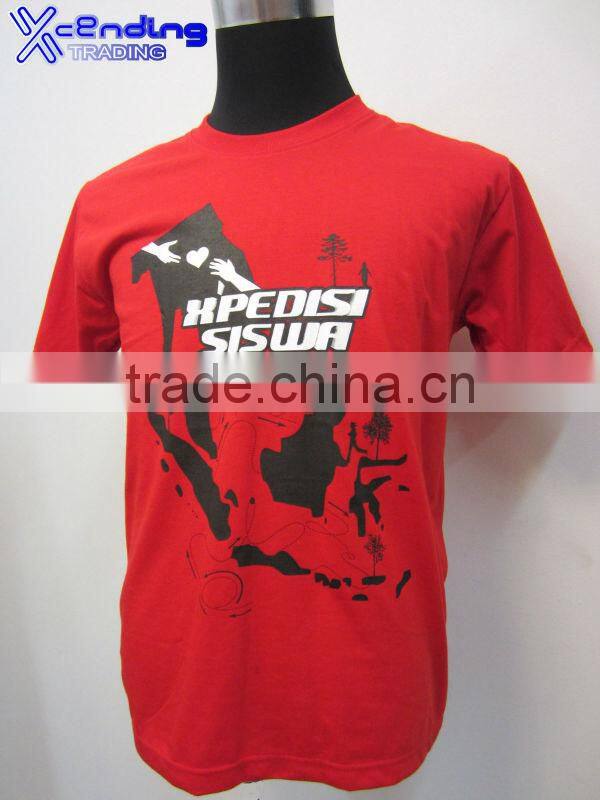 Customized Cotton Printed t-shirts O-neck