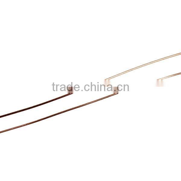 Copper Beading Wire Thread Cord Rose Gold 0.4mm Dia. , 2 Rolls