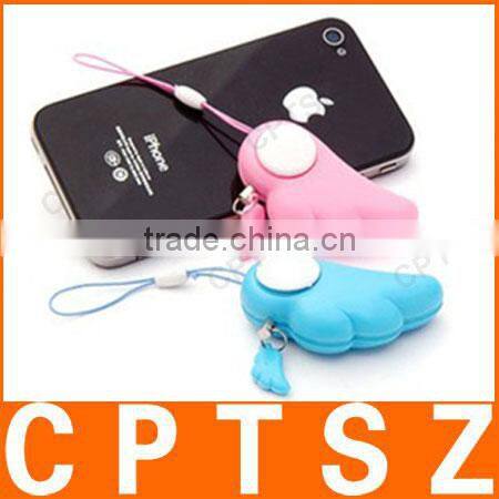 Mini Lovely Angel Wing Personal Anti-rape Device and Alarm Anti-lost