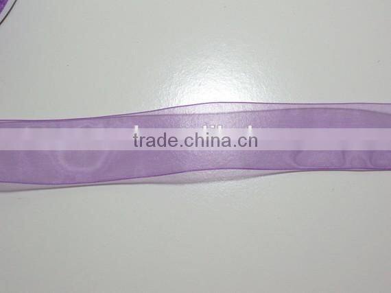 Decorative Colorful Sheer Organza Ribbon