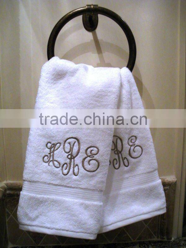 Embroidery logo Hotel Hand towel