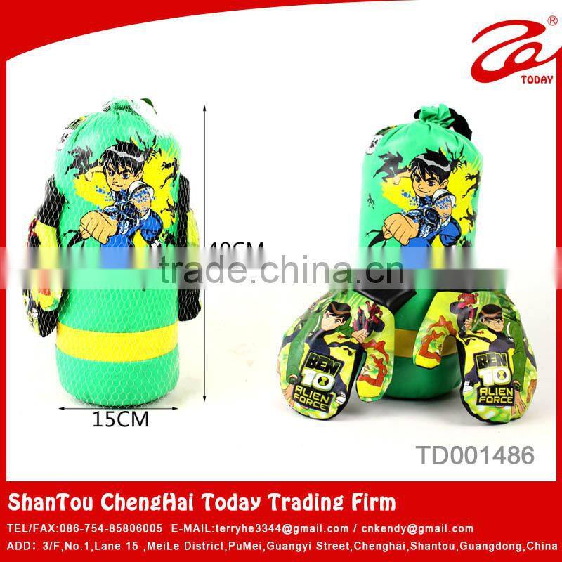 2015 new toys for kid,boxing sandbag,boxing gloves