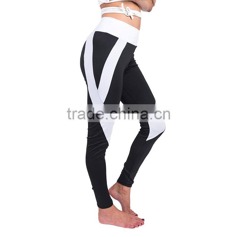 High Quality Women Yoga Pants Slim Running Fitness Leggings Good Elastic Sports Pants