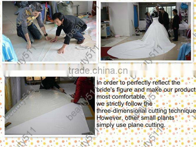 2017 bridal gowns ball gowns beaded halter top Wedding Dress AS209