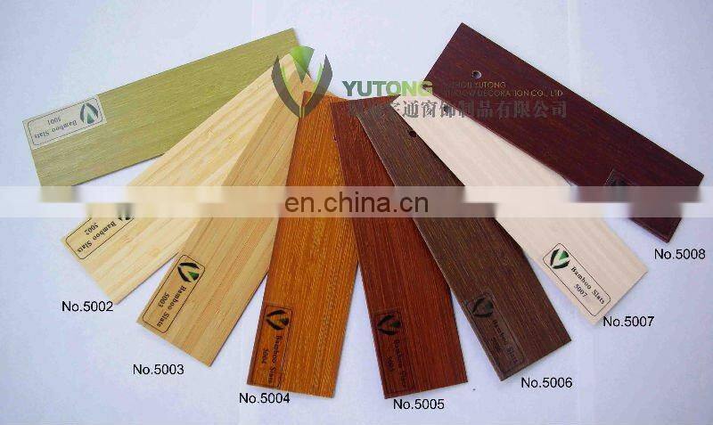 Painted bamboo indoor curtains