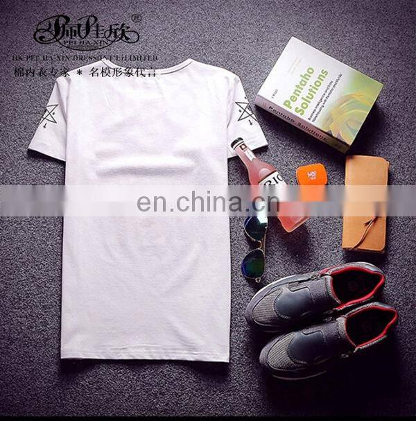 Peijiaxin Fashion Design High Quality Cotton Plain Man Tshirts Wholesale China