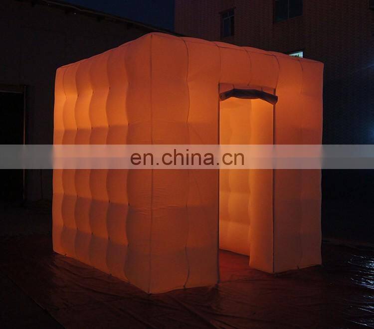 Inflatable Photo Booth, Portable Photo Booth, Inflatable Photo Enclosure With Colour Changing Lights