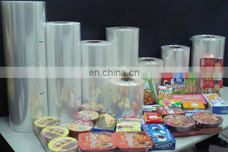Customized cheaper price transparent Curved POF bag for packaging
