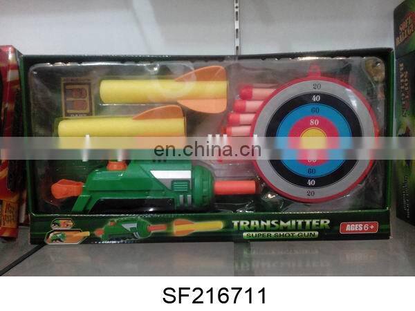 N+POPULAR ITEM--SOFT BULLET GUN.SUPER SHOT GUN WITH TARGET.SF216717