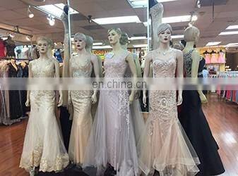 Glamorous Evening Dresses AJ009 Sweetheart Sleeveless Long Crystal Beaded Flowing Chiffon Long Dresses