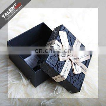 custom high class private design brand jewelry printed paper box