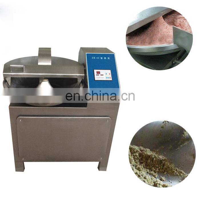 Full automatic high speed meat chopper/ vegetable stuffing cutting machine