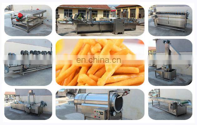 Industrial Potato Chips Making Machine Production Line French Fries Machine Price