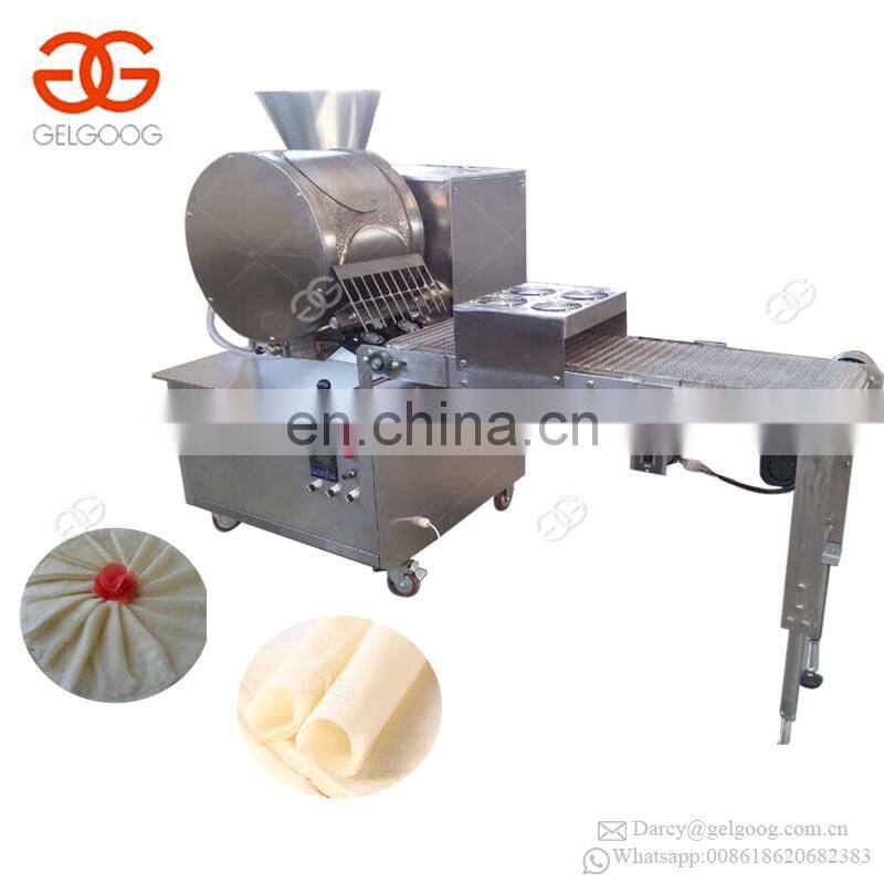 High Output Square Round Corn Tortilla Spring Roll Pastry Sheet Lumpia Wrapper Egg Spring Roll Making Machine