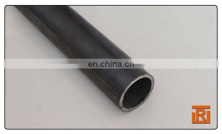 ASTM A53 schedule 40 Black ERW round carbon steel tube iron pipe price