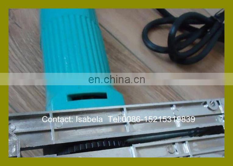 Portable electric PVC UPVC window door surface cleaning machine for removing welding seam