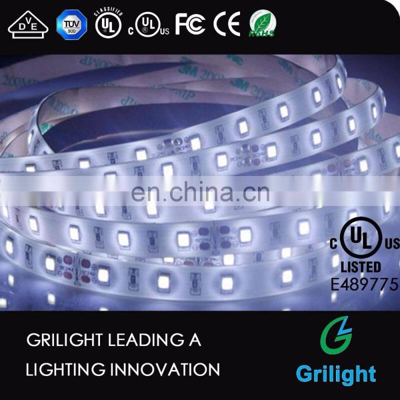 3 years warranty UL nonwaterproof ip20 2835 led strip light wireless with ce ul listed led strip