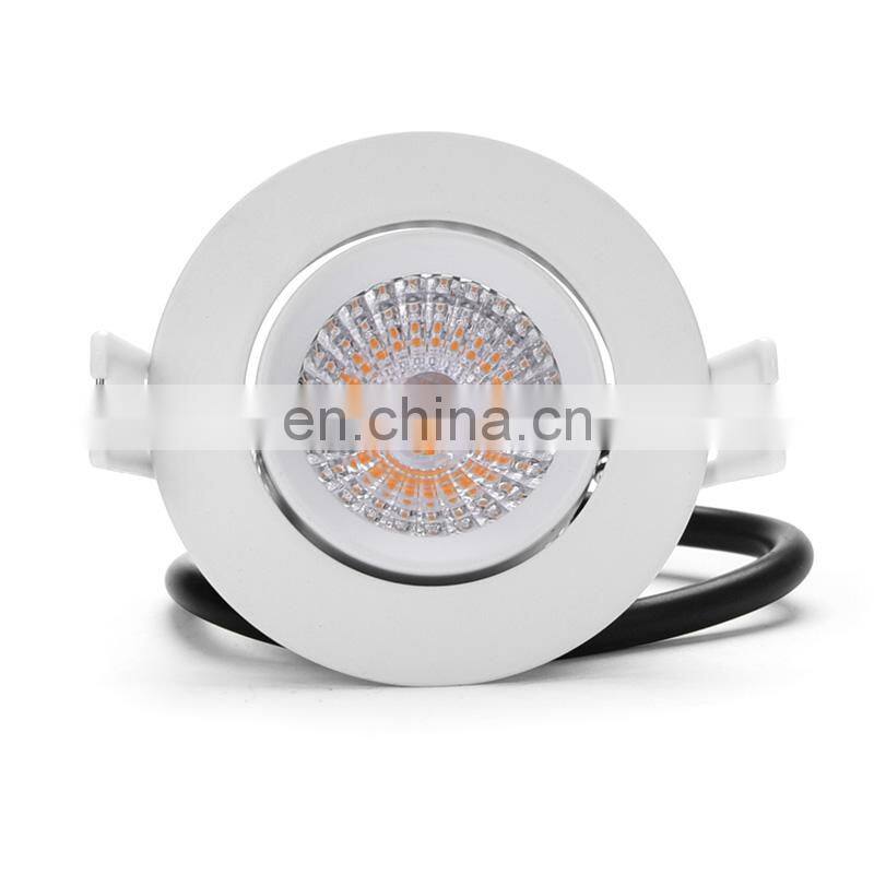 best selling cutout 90mm AC COB chip 12w led ceiling light