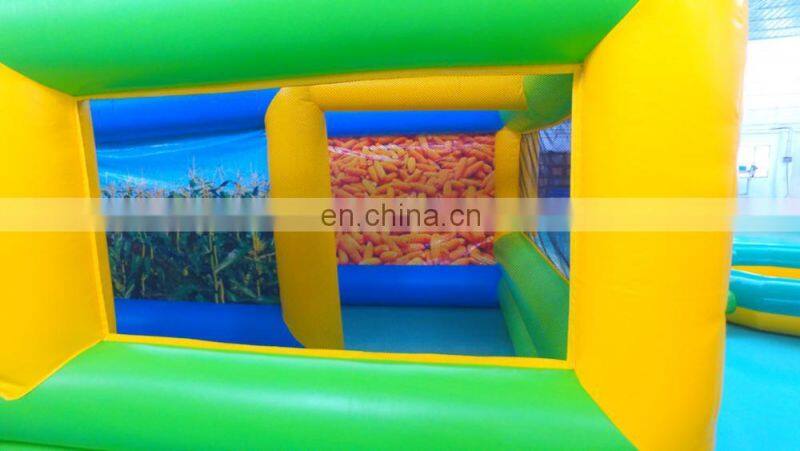 Outdoor Indoor Inflatables Challenge Game Inflatable Corn Maze Obstacle Course For Sale