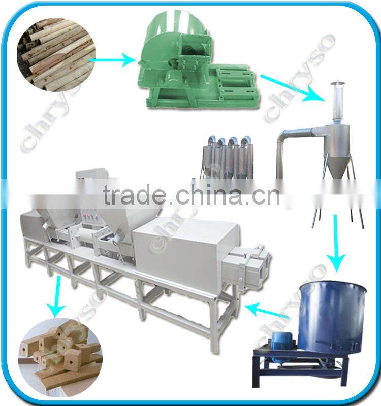 2015 best quality and hot sale compressed wood pallet making machine / sawdust block compress machine