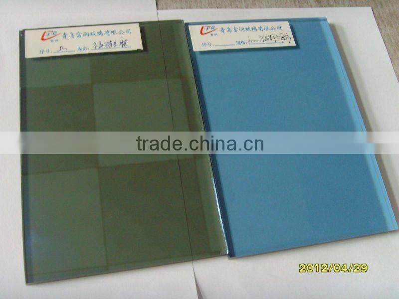 4mm Off Line Coating Reflective Glass with CE and ISO9001