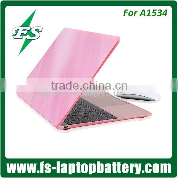 Shining pink laptop case cover for Macbook retina13"15" transparent hard case cover protector for Macbook Air Pro Retina 11"12"